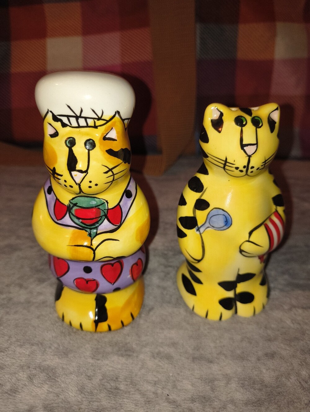 Catzilla Salt & Pepper Shakers